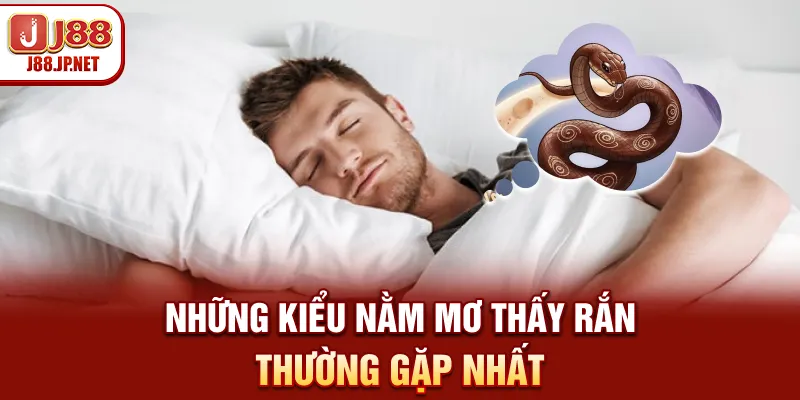 Những kiểu nằm mơ thấy rắn thường gặp nhất