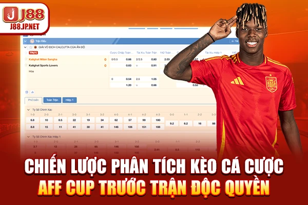 Chiến lược phân tích kèo cá cược AFF CUP trước trận độc quyền